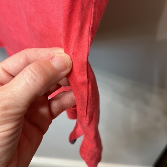 Lilly Pulitzer beach polo 100% Pima cotton pink size large. - Picture 6 of 10